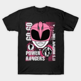 It's Morphin' Time Pink Ranger, MMPR T-Shirt